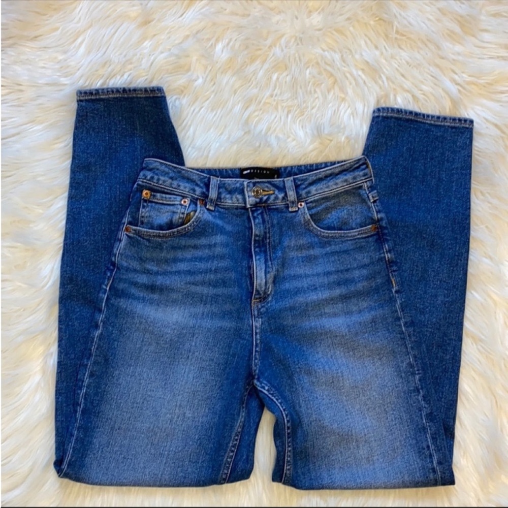 6/$20💙 ASOS Design High Rise Jeans 26 - Picture 2 of 11